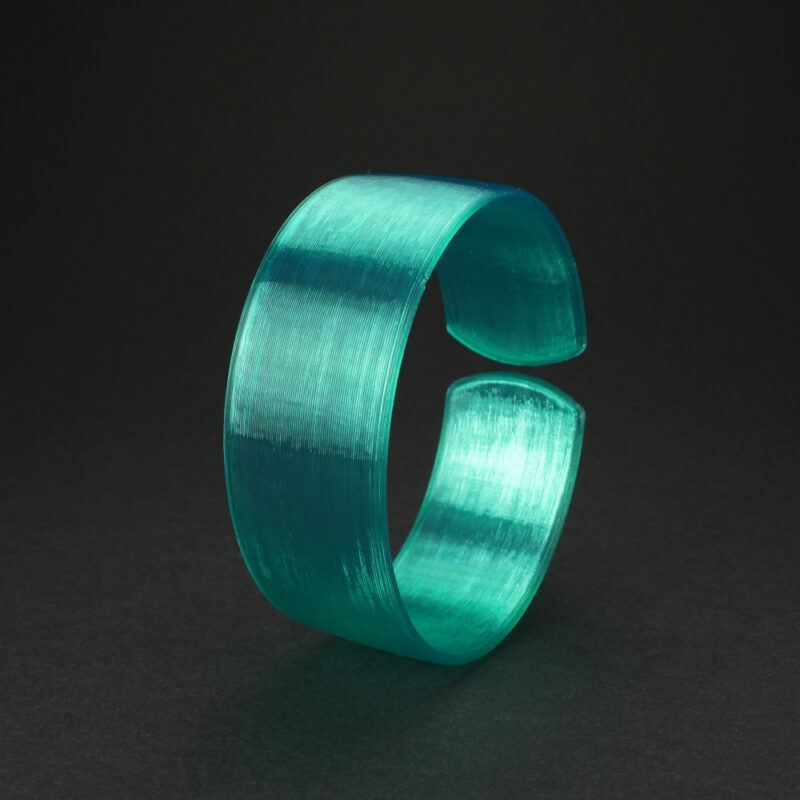 Armreifen Diana - Grün Transparent